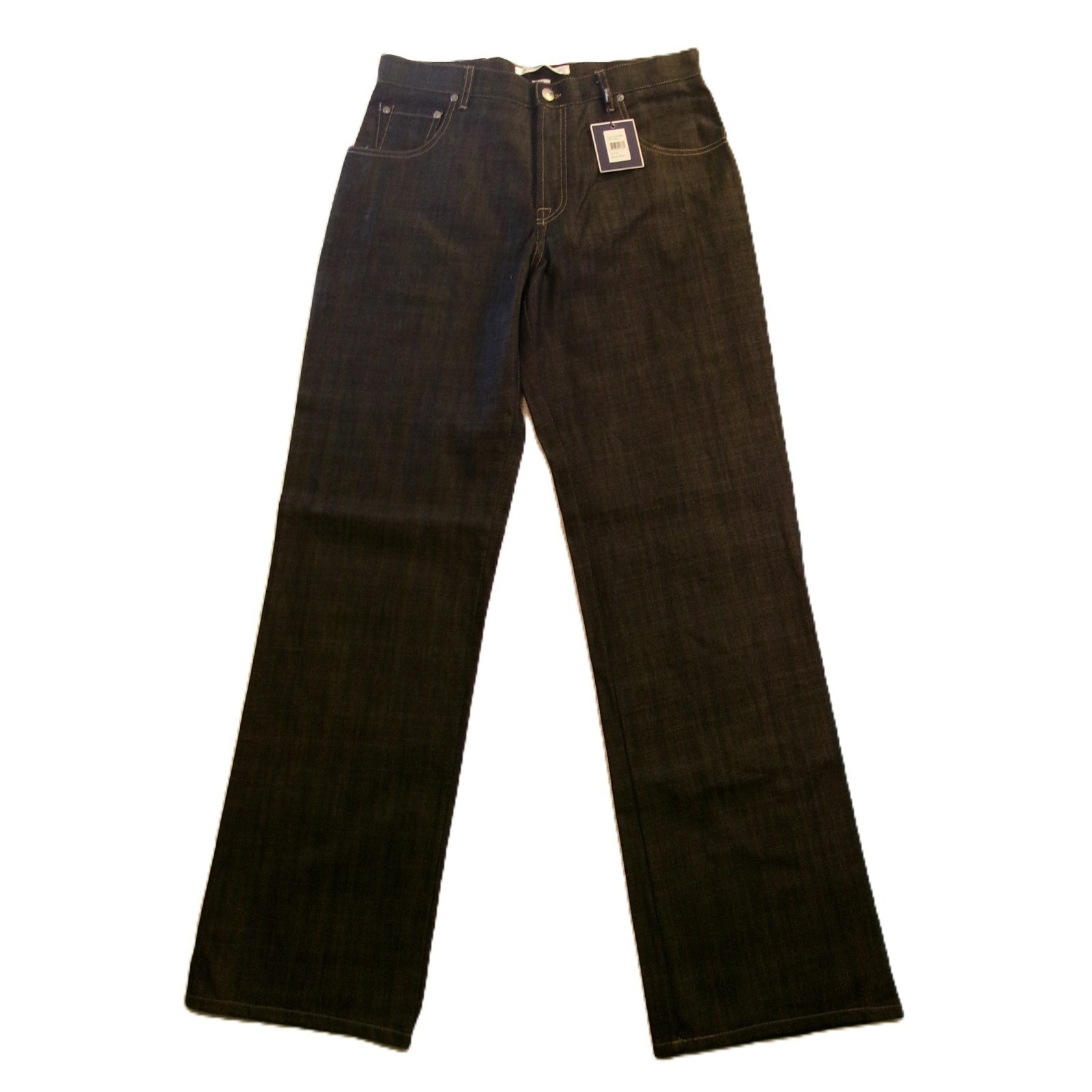 Nwt Sean John Mens 34 Collection Raw Denim Jeans Indigo Made In Italy Chj41800